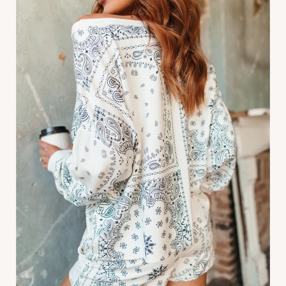 Rachel bandanna print top - Picture 2 of 3